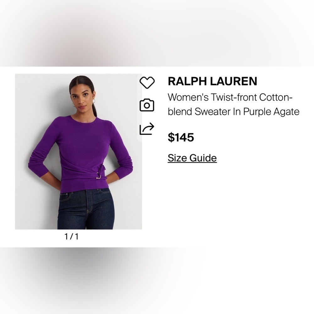 Ralph Lauren Long Sleeve Top